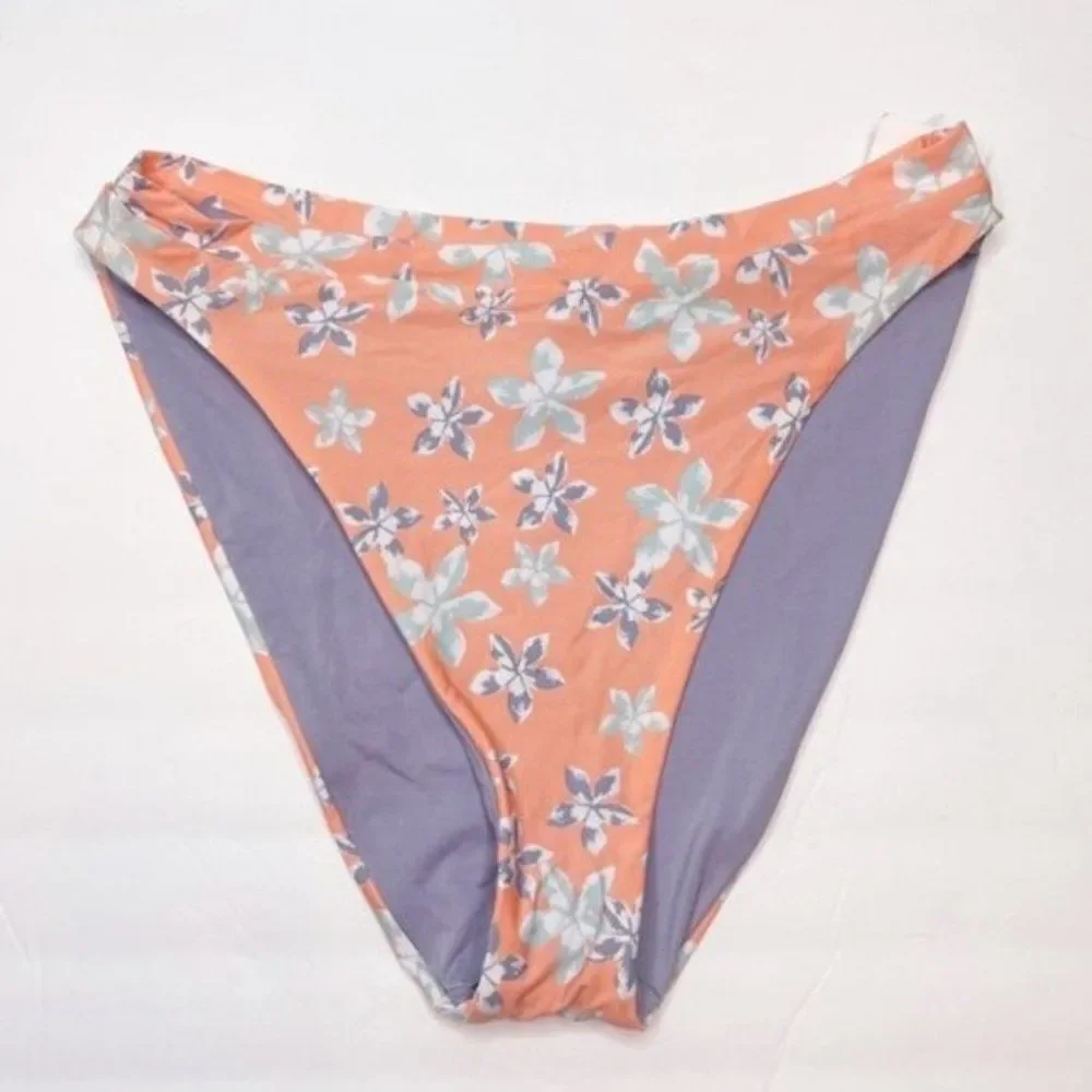 Becca High‎ Waist Floral Bikini Bottoms